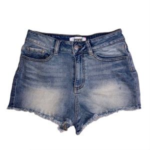 Victorias Secret Light Wash High Waisted Shorts